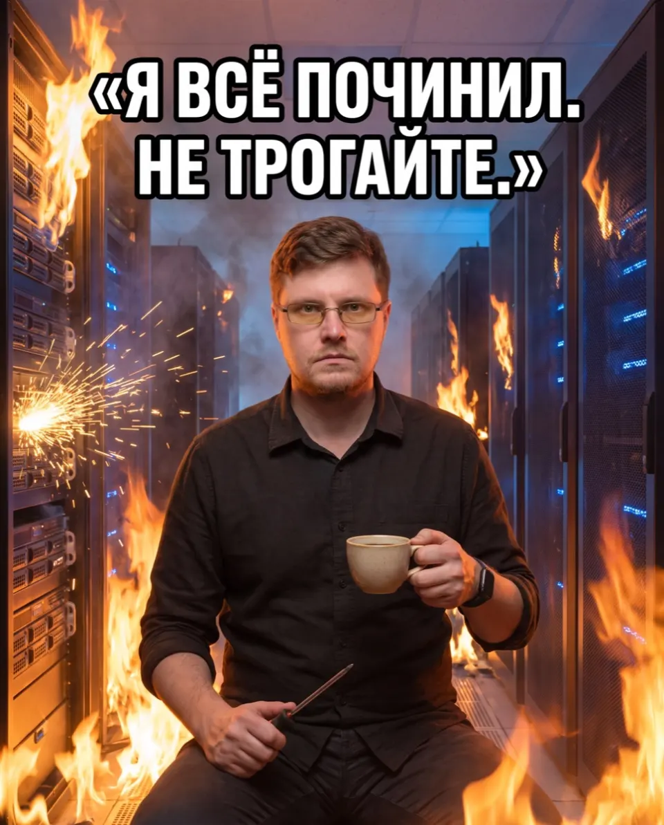 Пример результата: Я всё починил
