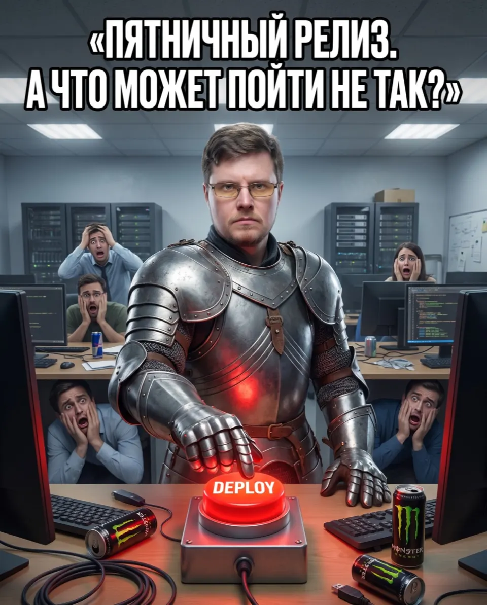 Пример результата: Пятничный релиз