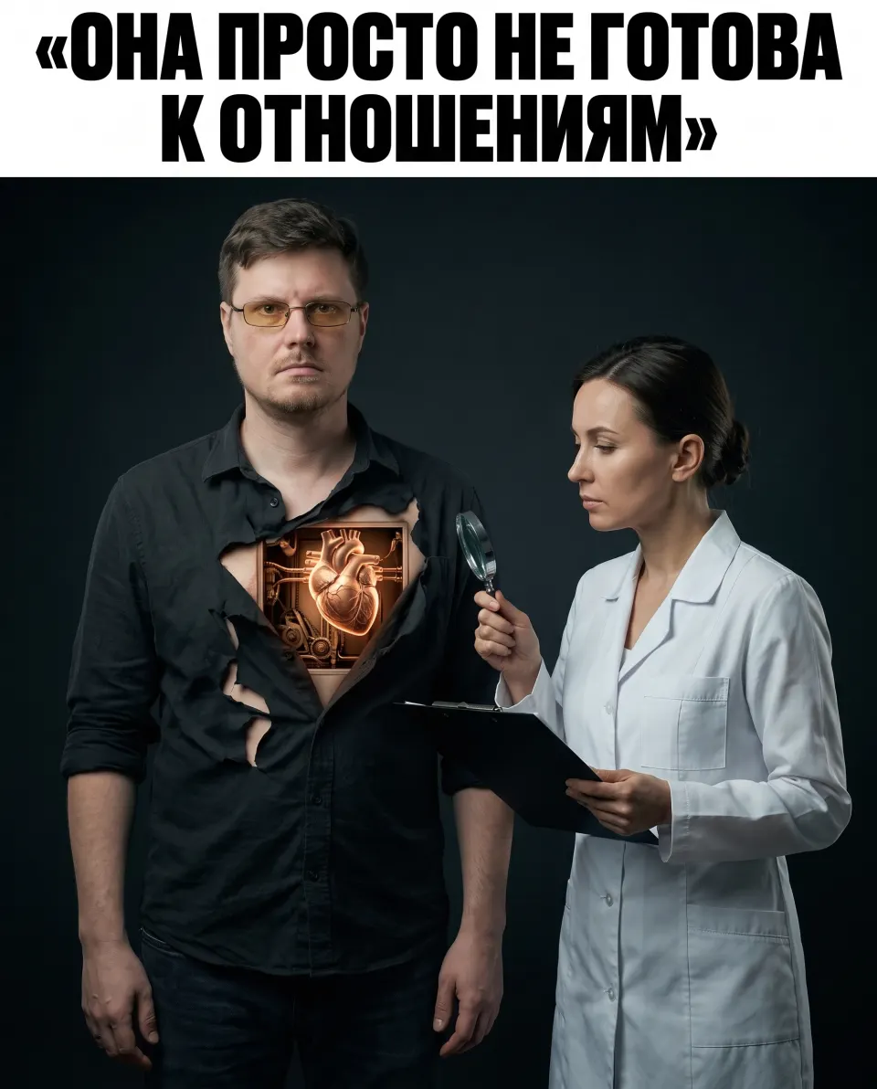 Пример результата: Она просто не готова